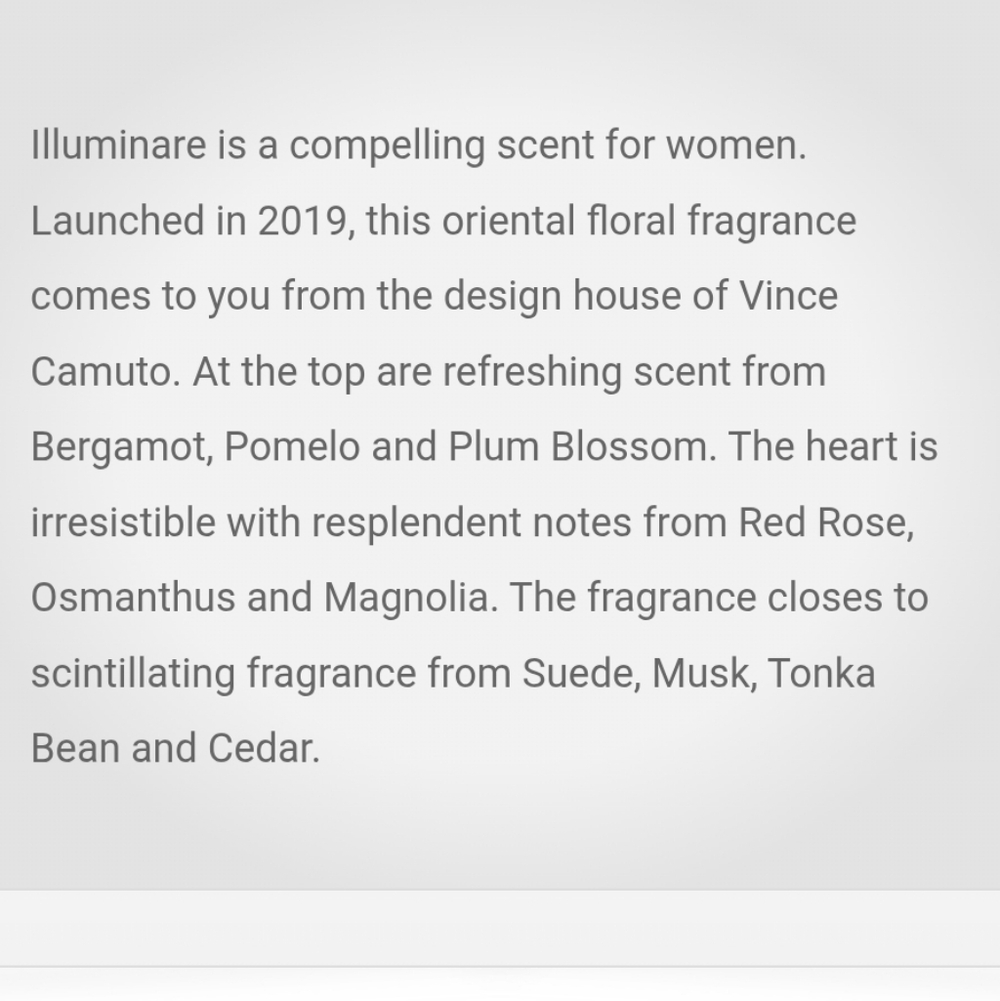Vince Camuto Illuminare Eau de Parfum - Rose Gold Bottle - Picture 2 of 4
